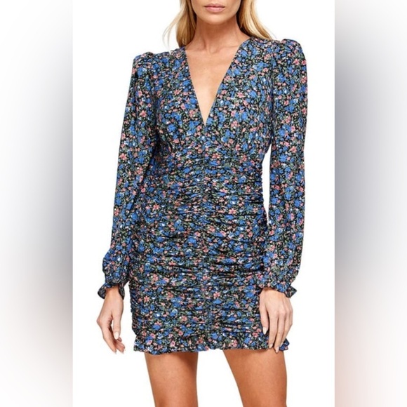 NWT Koko and Mason Floral Mini Dress - Picture 1 of 7